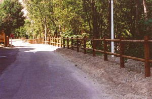 Barrières en bord de route